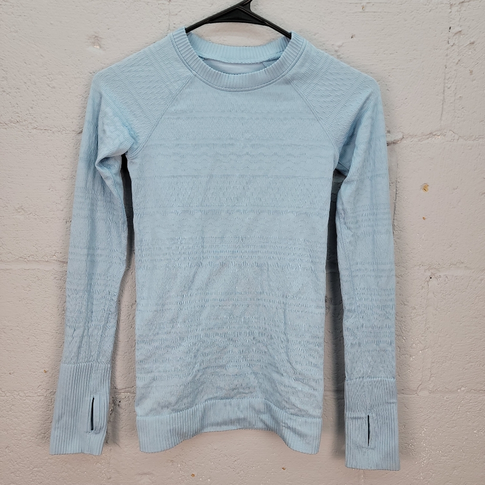 Lululemon Women’s Rest Less Pullover Textured Long Sleeve Top